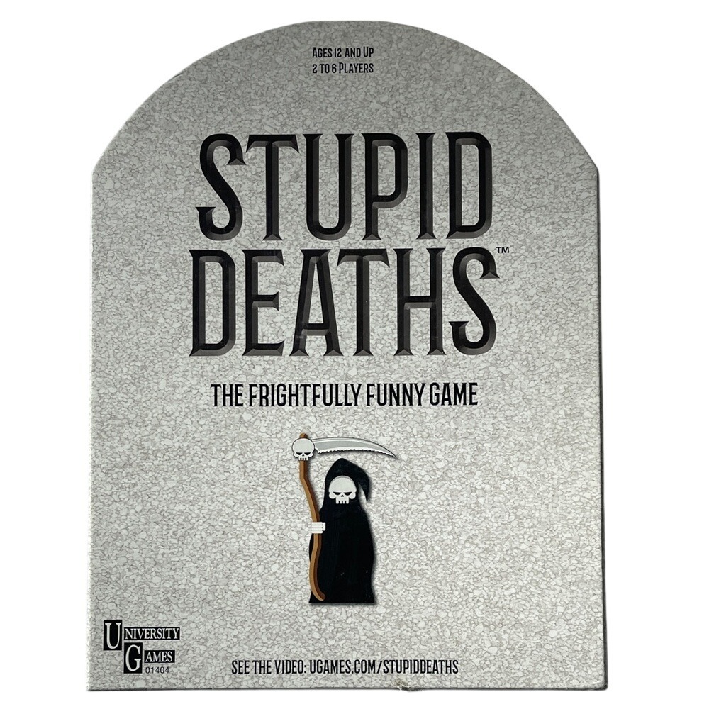Stupid Deaths Frightfully Funny Board Game
